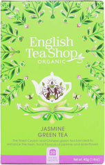 Thé vert au jasmin 20x2g BIO 40 g ENGLISH TEA SHOP