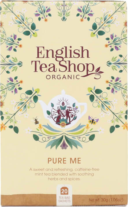 Tisane Pure me 20x1.5 g BIO 30 g ENGLISH TEA SHOP