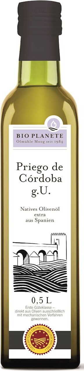 Huile d'olive extra vierge priego de cordoba gu BIO 500 ml - BIO PLANETE