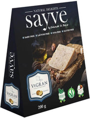 Produit végétalien aux pois chiches et aux noix sans lactose sans gluten BIO 200 g - SAYVE