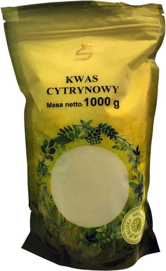 Acide citrique monohydraté, qualité alimentaire 1 kg STANLAB