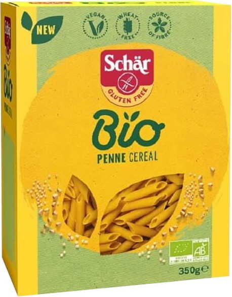 Penne céréales pâtes multigrains sans gluten BIO 350 g SCHÄR