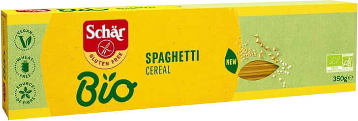 Spaghetti céréales pâtes multigrains sans gluten BIO 350 g SCHÄR