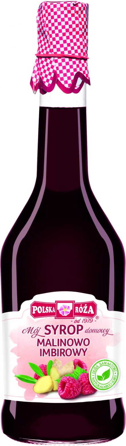 Sirop framboise et gingembre 500 ml POLSKA RÓŻA