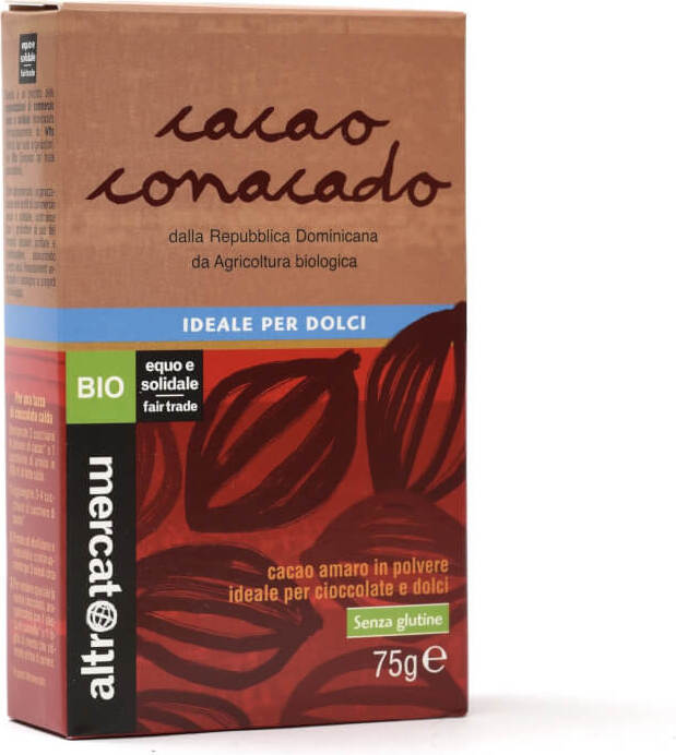 Poudre de cacao équitable sans gluten BIO 75g ECOR