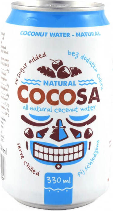 Eau de coco plate 330 ml COCOSA