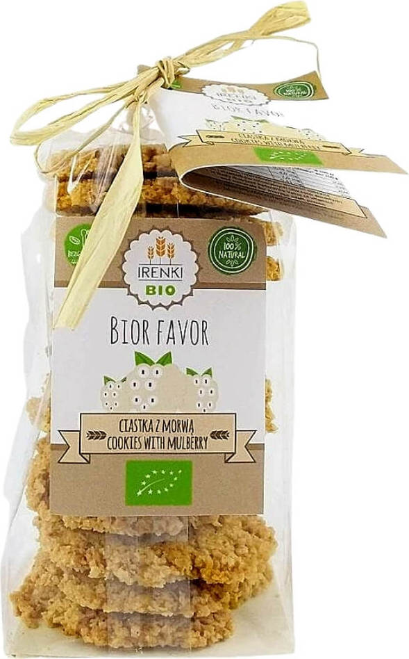 Biscuits au millet au mûrier blanc sans gluten BIO 150 g - IRENKI