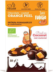 Écorce d'orange au chocolat BIO 80 g SUPER FUDGIO