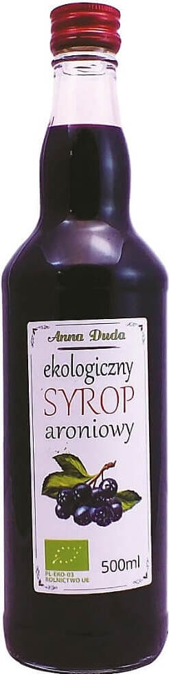 Sirop d'aronia BIO 500 ml - ANNA DUDA