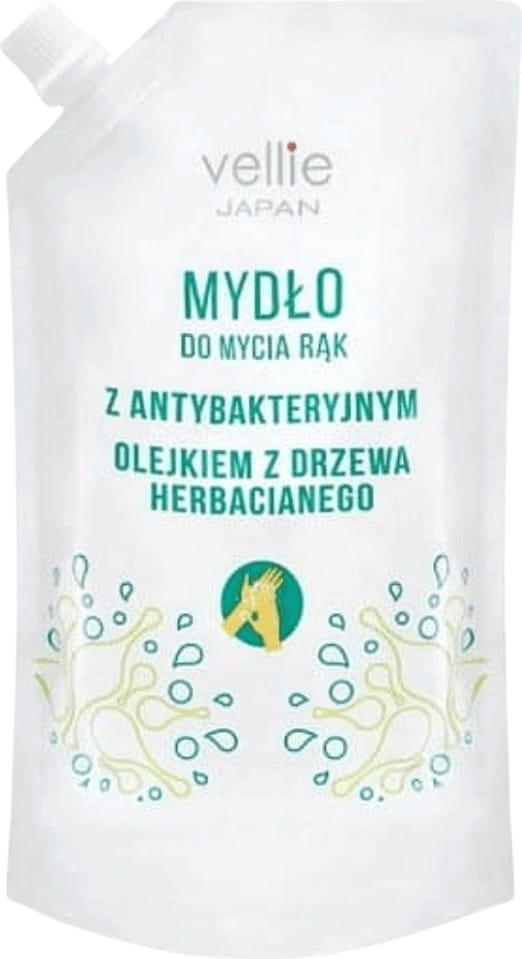 Savon mains antibactérien à l'huile d'arbre à thé - doypack 500 ml VELLIE JAPAN