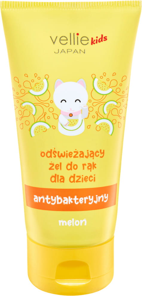 Gel mains pour enfants melon 50 ml VELLIE JAPON