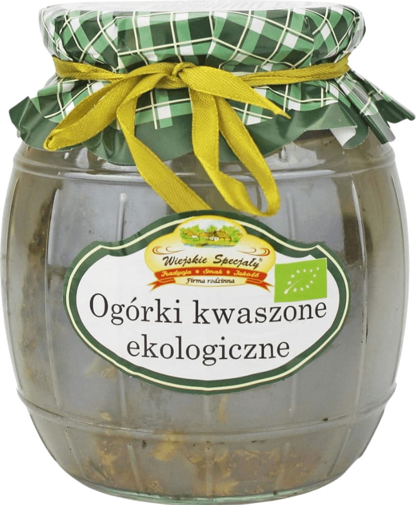 Concombres marinés BIO 750 g (450 g) - SPECIALITES RURALES