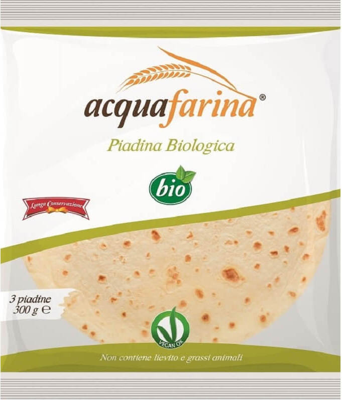 Piadina Traditionnelle BIO (3 x 100 g) 300 g - ALIMENTA
