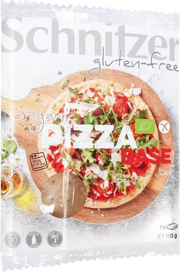Base de pizza au maïs sans gluten BIO 100 g - SCHNITZER