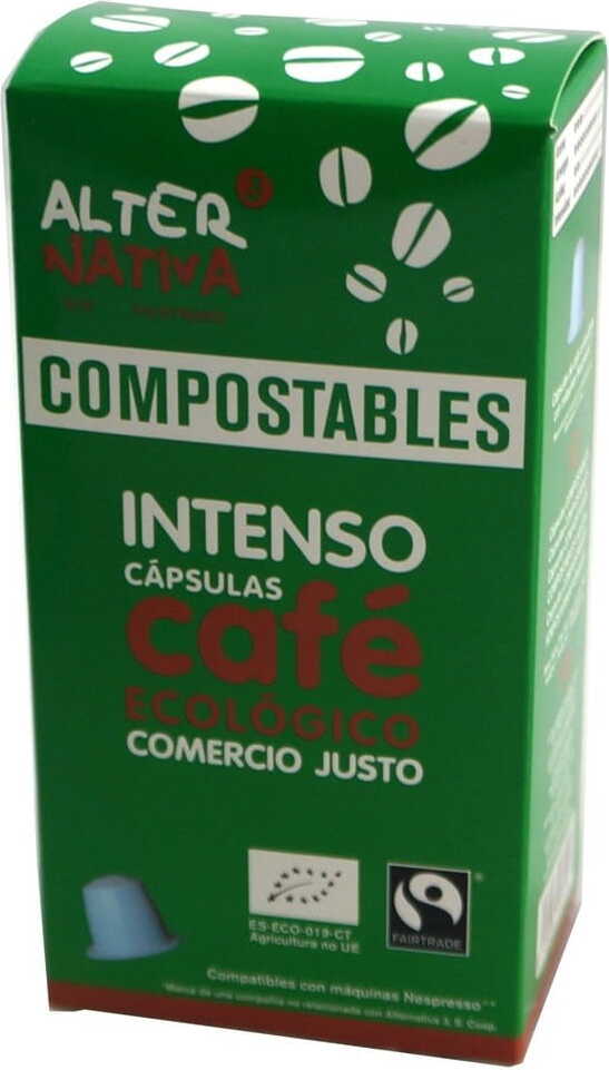Café équitable Arabica / Robusta BIO 10 capsules nespresso - ALTERNATIVA
