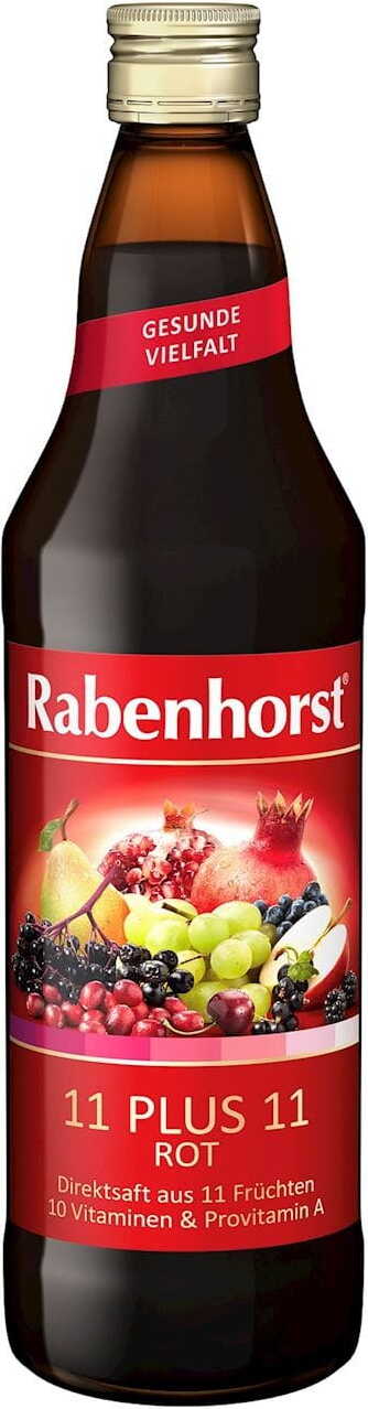 Jus multivitamines multifruits 11 plus 11 NFC 750 ml - RABENHORST