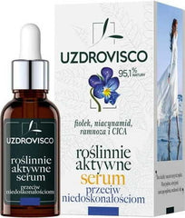 Sérum visage contre les imperfections violette en ampoule de 30 ml - UZDROVISCO