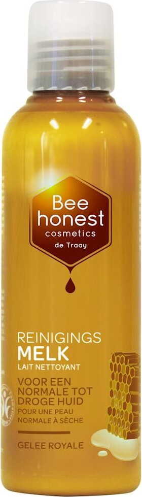 Lait démaquillant pour peaux normales et sèches à la gelée royale écologique 150 ml - BEE HONEST