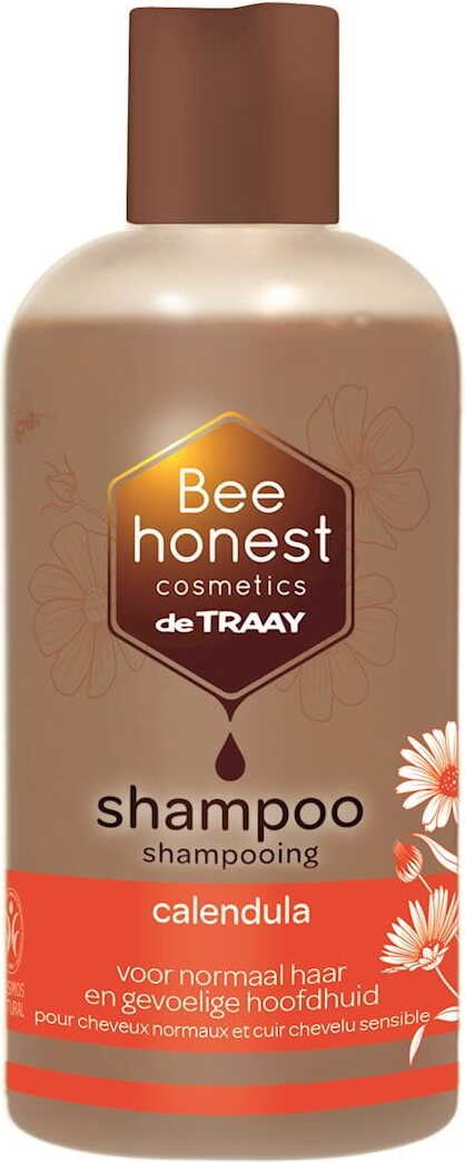 Shampooing pour cheveux normaux et cuir chevelu sensible, calendula eco 250 ml - BEE HONEST