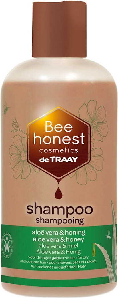 Shampooing pour cheveux secs et colorés à l'aloe vera et au miel eco 250 ml - BEE HONEST