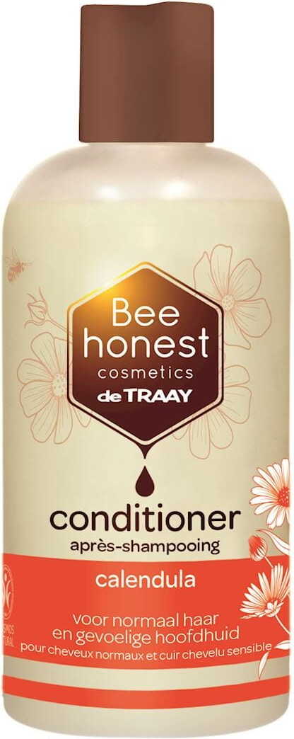 Après-shampoing pour cheveux normaux et cuir chevelu sensible, calendula et eco miel 250 ml - BEE HONEST
