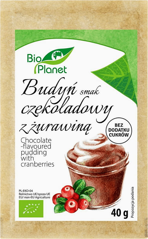 Boudin saveur chocolat aux canneberges BIO 40 g - BIO PLANET