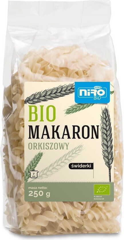Pâtes spirales (épeautre) BIO 250 g - NIRO
