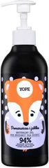 Gel douche naturel pour enfant orange et pomme 400 ml YOPE