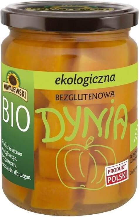 Potiron mariné sans gluten BIO 500 g (320 g) - KOWALEWSKI