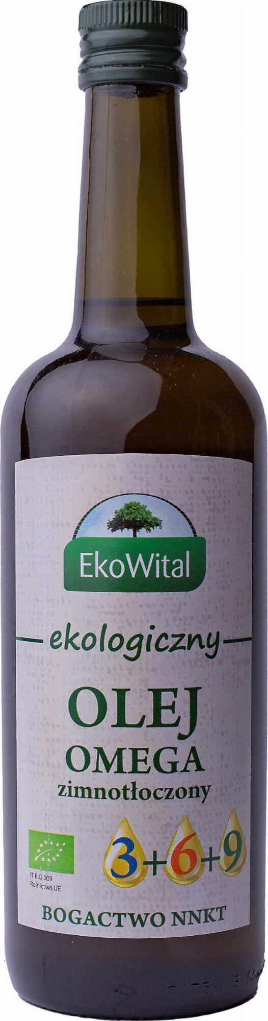 Huile OMEGA 3 - 6 - 9 BIO 750 ml EKOWITAL