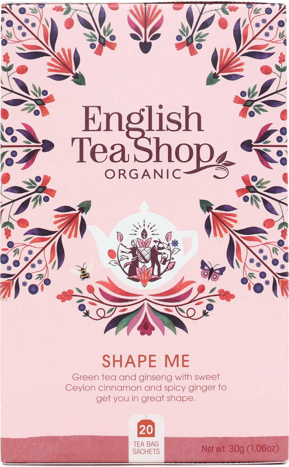Shape me tea (20x1.5) BIO 30 g ENGLISH TEA SHOP