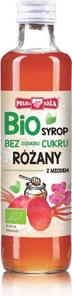 Sirop de rose BIO 250ml POLISH ROSE