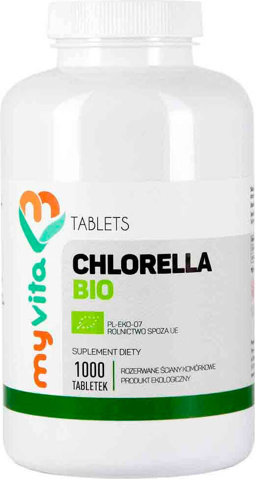 Chlorelle BIO 250mg 1000 comprimés MYVITA
