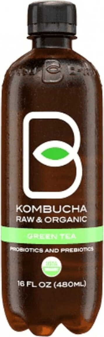 Kombucha thé vert sans gluten BIO 480 ml B - THÉ
