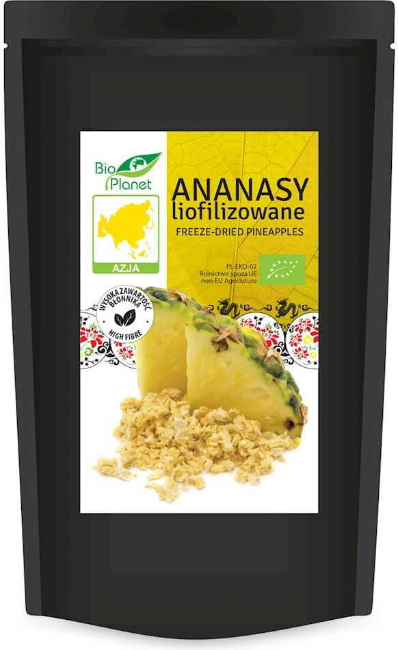 Ananas lyophilisés BIO 30 g - BIO ASIA