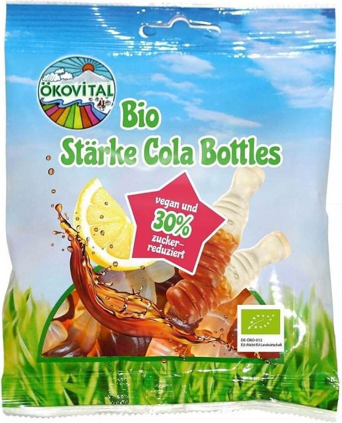 Gelée de cola sans gélatine sans gluten BIO 80 g - OKOVITAL