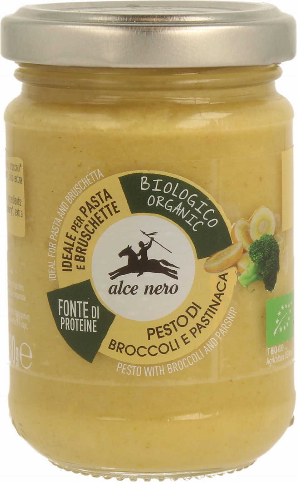 Pesto de brocolis et panais BIO 130 g - ALCE NERO