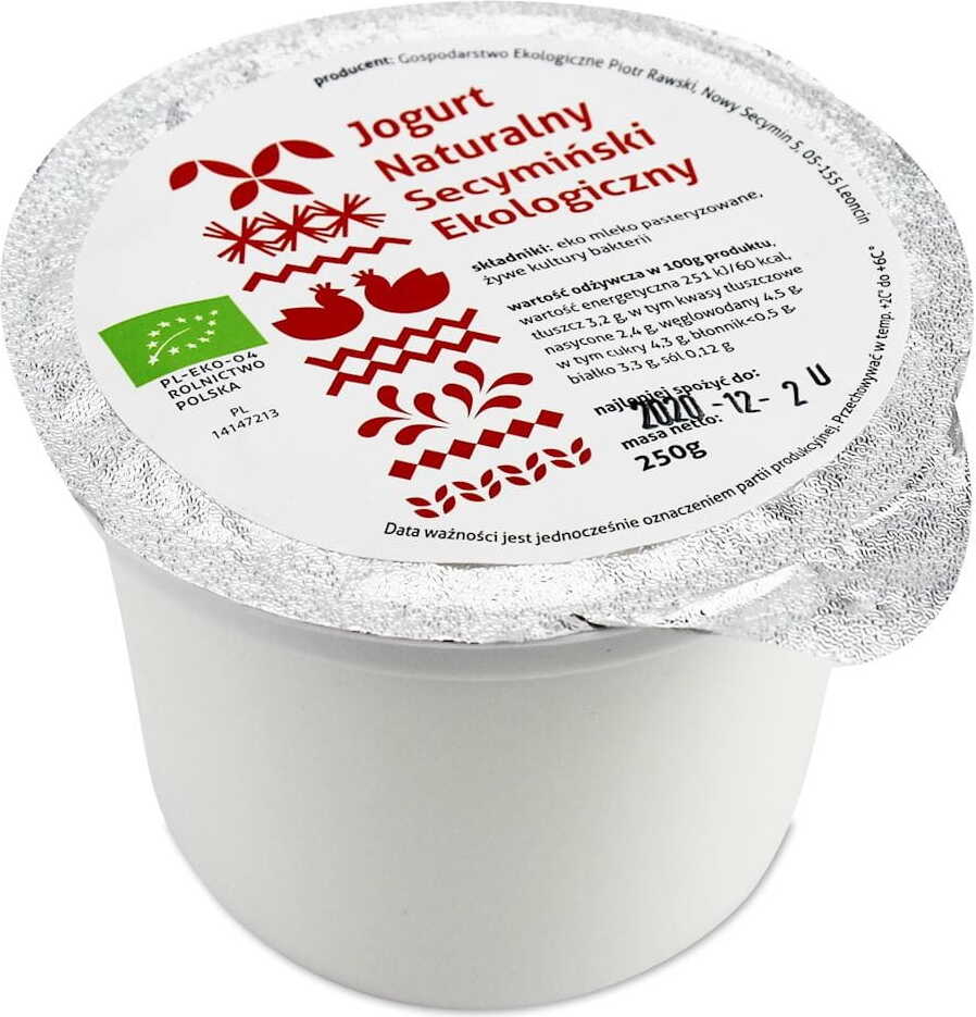 Yaourt nature BIO 250 g - ZIEMBIŃSKI