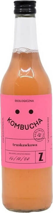 Fraise Kombucha BIO 500 ml - COMMANDE