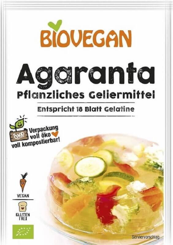 Agaranta gélifiant sans gluten BIO 18 g - BIO VEGAN