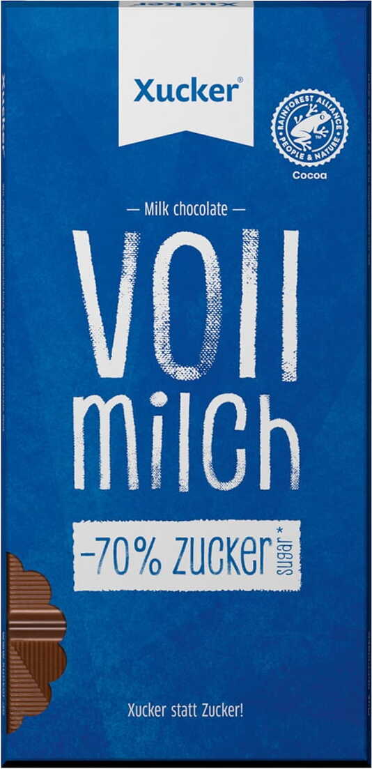 Chocolat au lait au xylitol sans sucre 80 g XUCKER