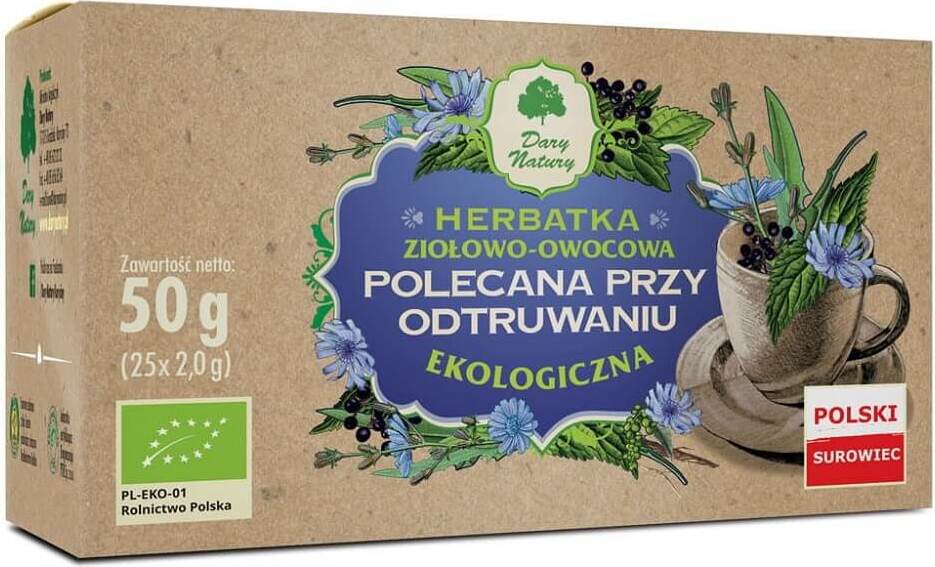 Recommandé pour détoxifiant BIO (25 x 2 g) - CADEAUX DE LA NATURE