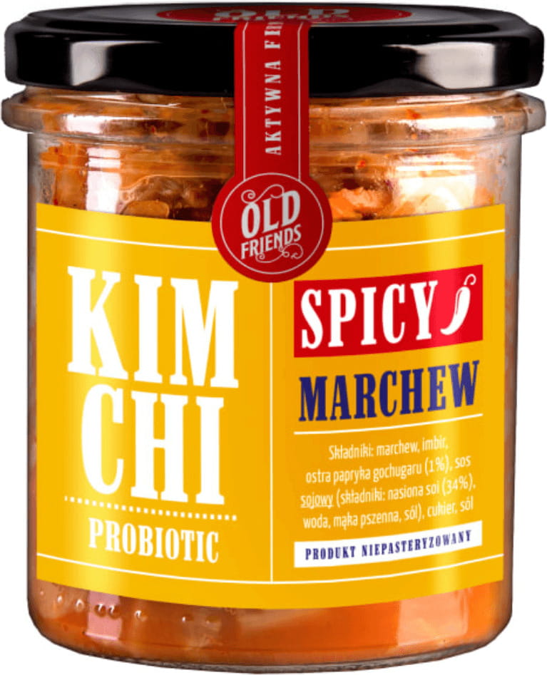 Kimchi épicé carottes 300 g OLD FRIENDS