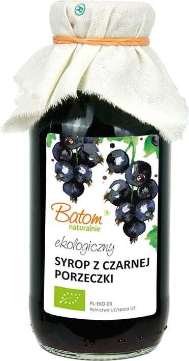Sirop de cassis BIO 330 ml - BATOM