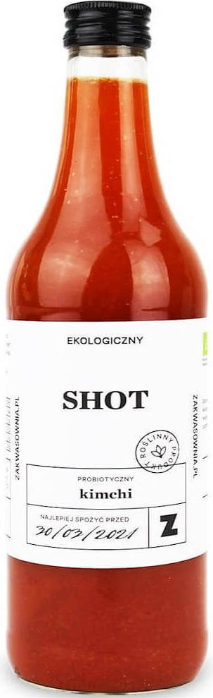 Shot de kimchi probiotique BIO 500 ml - ACIDITÉ