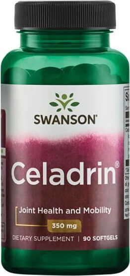 Celadrin mélange d'acides gras carbonatés estérifiés efac 350 MG 90 gélules SWANSON