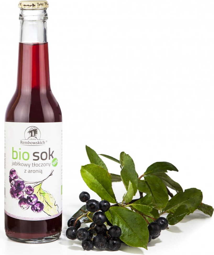 Jus de pomme à l'aronia BIO 275 ml - REMBOWSCY
