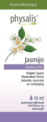 Absolu d'huile de jasmin à grandes fleurs (jasmin) 10 ml - PHYSALIS