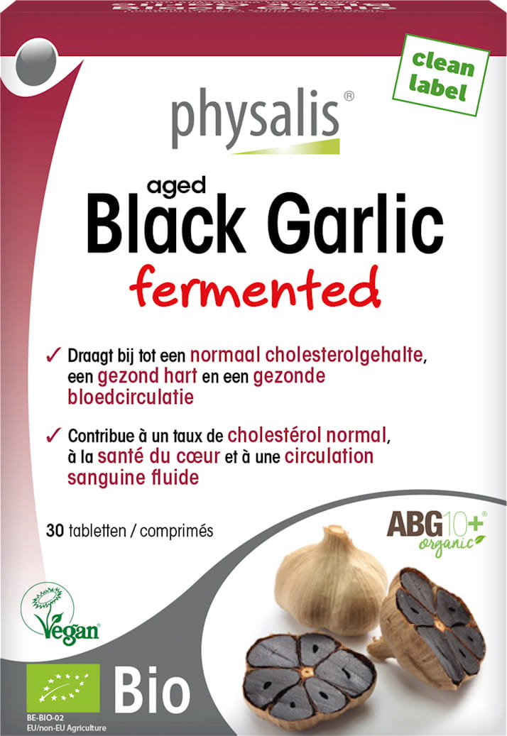 Ail noir fermenté BIO 30 comprimés (284 g) - PHYSALIS