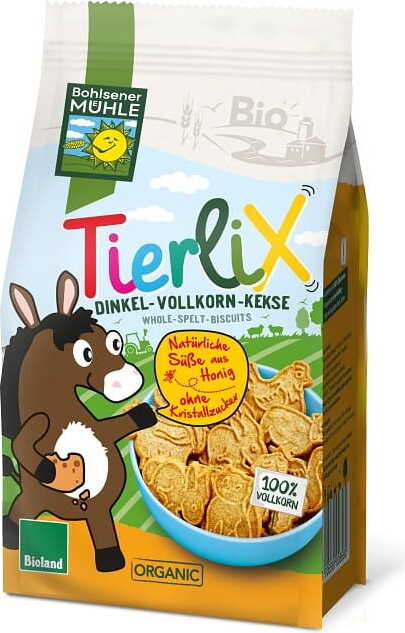 Biscuits à l'épeautre pour enfants animaux BIO 125 g - BOHLSENER MUEHLE